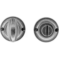 HDD pro WC Garnituur Rond Retro 43 Mm Classic Old Silver