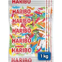 Haribo Krokodillen - snoep met schuim - 1kg zak