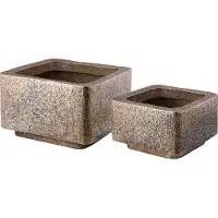 Ptmd pot indira - 73x73x46cm set van 2