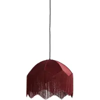 Light & Living Hanglamp Ø40x33 cm MALACIA velvet bordeaux