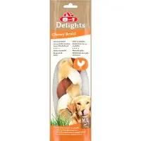 8In1 Delights Chewy Braid M/L 80 gr