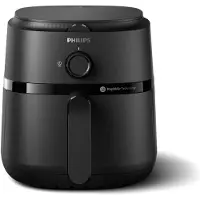 Philips 1000 Serie Airfryer – 4,2L – Zwart – Voor 4 personen – 12 Kookfuncties (NA120/00)