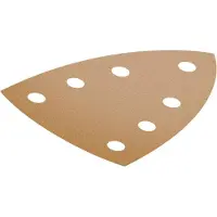 Hamach Dynamic velcro Delta schuurpapier met 7 stofafzuiggaten P360 - 50 stuks
