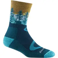 Darn Tough Northwoods Micro Crew Midweight Wandelsokken Dames (Maat - S, Kleur - Dark Teal)