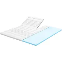 Densi - Splittopper - Split Topdek Matras - 140x200 - 9cm dik - Koudschuim - Afritsbare hoes - Premium hotelkwaliteit