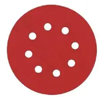 Finixa Schuurschijven 125mm met 8 gaten - P80