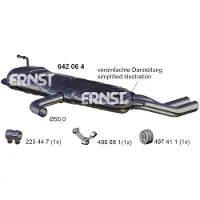 ERNST 642064 Einddemper