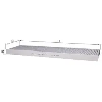 MAHLE ORIGINAL LAK 85 Interieurfilter