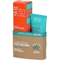 SVR Sun Secure Fluide Spf50+ + Aftersun Gratis 50+15 ml Combinatieverpakking