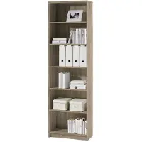 Die Möbelfundgrube Boekenkast Viviane 60x202cm - eik