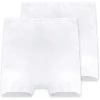 Schiesser 2 PACK Pagina-onderbroekjes fijnrib - Original Classics Dames Onderbroek - wit