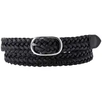 Levi's Charlie Braid Belt Black Maat: 95 | Riemen Outlet | Dames | Zwart