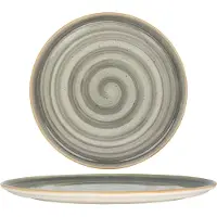 Bonna Pizzabord aura space porselein 32 cm set van 2