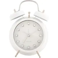 Karlsson Wekker Glam Diamonds - Wit - 11.8x5.7x17cm