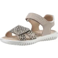 Superfit Sandalen 'Sparkle' beige / donkerbruin / wit