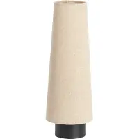 Light & Living Creme Tafellamp Howie Met Zwart Ø 15cm