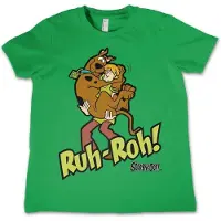 Scooby Doo ScoobyDoo Kinder Tshirt -XS- Ruh-Ruh Groen