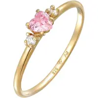 Elli Ring goud / pink
