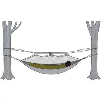 Snugpak Bushcraft - Slaapzak - Hammock Blanket - Groen