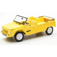 Norev Citroen Méhari 4X4 Plage 1983 Geel - Model 1/18 -