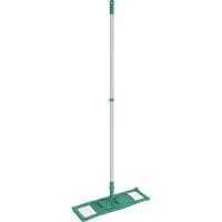 Urban Living Vloerwisser microvezel - met steel - verstelbaar - vloertrekker - groen - schoonmaken - dweilen