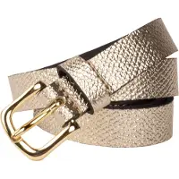Legend leren riem goudkleurig female | Maat: 85