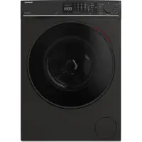Sharp ESNFL014CBNA2BX - wasmachine - 10 Kg - energie label A - 1400 toeren - automatisch doseersysteem - wifi - mat zwart