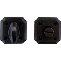 HDD pro WC Garnituur Square Retro 50 Mm Zwart