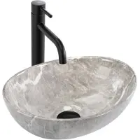 REA Opzetwastafel Sofia Mini Grigio