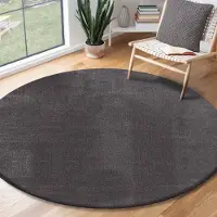 The Carpet Vloerkleed Relax round wasbare woonkamer tapijt modern antislip