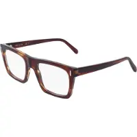 Ferragamo Bril - - SF3029 - Gestreept bruin - Acetaat - 54/21/150