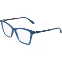 Ferragamo Bril - - SF3024 - Opaline blauw - Geïnjecteerd acetaat - Dames