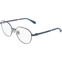 Ferragamo Bril - - SF2236 - Metaal - Mat blauw - 54/18/140
