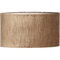 Light & Living Kap ovaal recht smal 30-15-25 cm FLAIR koper