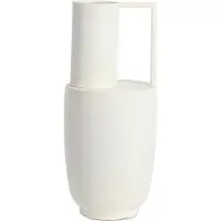 Light & Living Vaas deco Ø20x53 cm CERTALO crème (Wit, 20x53x20cm)
