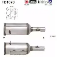 VEGAZ PGK-342 Roetfilter (DPF)