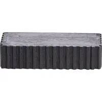 Light & Living Wandplank 30x15x7 cm GATURA hout mat zwart (Zwart, 30x15x7cm)
