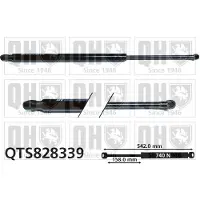 Quinton Hazell QTS828339 Gasveer achterklep