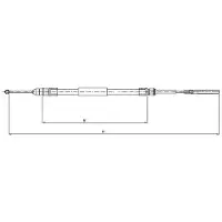 Textar 44008800 Handremkabel