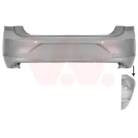 VAN WEZEL 5751545 Achterbumper