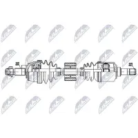 NTY NPW-FT-081 Aandrijfas