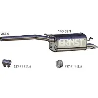 ERNST 140089 Einddemper