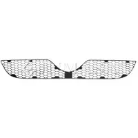 JUMASA 22000123 Ventilatiegrille, bumper