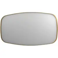 Ink Spiegel sp29 contour 160x4x80 cm in geborsteld mat goud