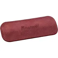 Kaweco - Velours pouch ECO Sport - Burgundy - with print - 2 pens - Let op: afwijkend formaat, dit etui is uitsluitend bestemd voor de Sport (kleiner formaat pen).