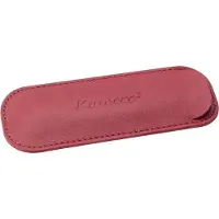Kaweco - Leather pouch ECO Sport - Chilli Pepper - with print - 2 pens - Let op: afwijkend formaat, dit etui is uitsluitend bestemd voor de Sport (kleiner formaat pen).