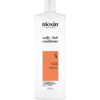 Nioxin Scalp and Hair Thickening System 4 Conditioner for Coloured Dry and Damaged Hair with Progressed Thinning 1L