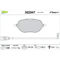 Valeo 302947 Remblokken