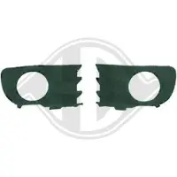 Diederichs 4464048 Ventilatiegrille, bumper