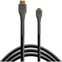 Tether Tools TetherPro HDMI Micro to HDMI 2.0 , 3' (1m), Black